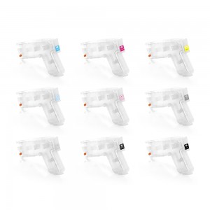 Dtf-ink T8501 -T8509 Empty Refillable Ink Cartridge With Permanent Chip For EPSON SURE COLOR P800 Printer